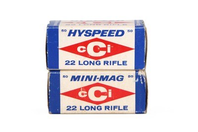 CCI by Cascade Cartridge .22 LR Hyspeed & Mini-Mag - 100 Rds - Image 2 of 3
