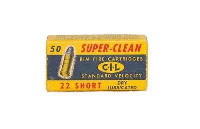 CIL Super Clean .22 Short Std Velocity - 50 Rds - Image 1 of 5