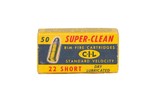 CIL Super Clean .22 Short Std Velocity - 50 Rds - Image 1 of 5