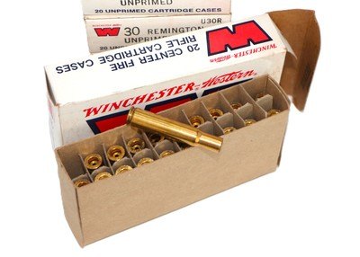 Winchester Western .30 Remington Unprimed Brass - Qty: 20 - Image 3 of 3