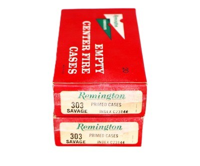 Winchester Western .303 Savage Primed Brass - Qty: 40 Cases - Image 2 of 3