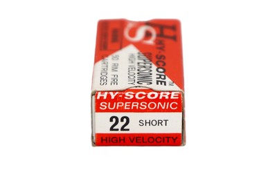 Hy-Score Supersonic HV (Australia) .22 Short RF - 50 Rounds - Image 2 of 3