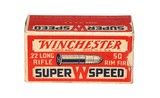 Winchester Super Speed .22 Long Rifle - 50 Rds - Image 1 of 3
