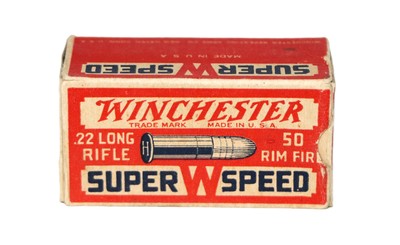 Winchester Super Speed .22 Long Rifle - 50 Rds - Image 1 of 3