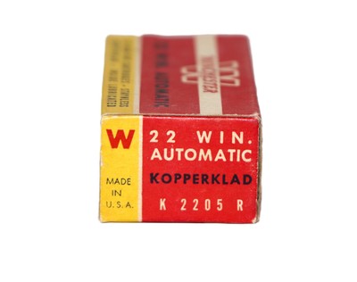 Winchester Staynless Kopperklad .22 Win Auto - 50 Rds - Image 2 of 3