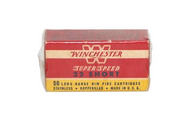 Winchester Super Speed Staynless Kopperklad .22 Short - 50 Rounds - Image 1 of 4