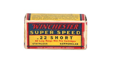 Winchester Super Speed Staynless .22 Short - 50 Rounds - Image 1 of 3