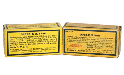 Western Super-X .22 Short Lot of 2 Boxes - 100 Rds - Image 3 of 3