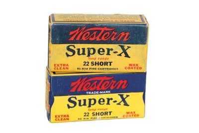 Western Super-X .22 Short Lot of 2 Boxes - 100 Rds - Image 1 of 3