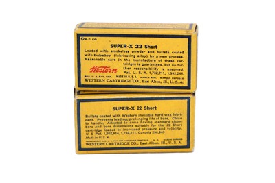 Western Super-X .22 Short - Lot of 2 Boxes - 100 Rds - Image 3 of 3