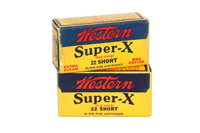 Western Super-X .22 Short - Lot of 2 Boxes - 100 Rds - Image 1 of 3