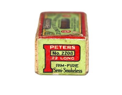 Peters .22 Long RF Rifle Cartridges - 50 Rounds - Image 2 of 3