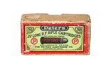 Peters .22 Long RF Rifle Cartridges - 50 Rounds - Image 1 of 3