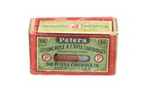 Peters .22 Long Rifle RF 2-Pc. Sealed Box - 50 Rounds - Image 1 of 4