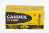 Canuck by CIL .32 RF Long - 50 Plated Rounds - Image 1 of 3