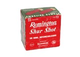 Remington Shur Shot (Mexico) 12 Gauge Shot Shells - 25 Rounds - Image 1 of 4