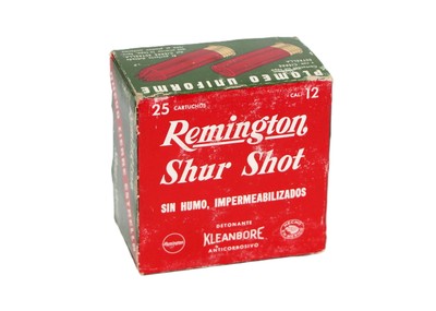 Remington Shur Shot (Mexico) 12 Gauge Shot Shells - 25 Rounds - Image 1 of 4