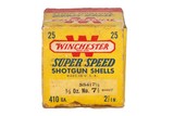 Winchester Super Speed .410 Gauge 2-1/2
