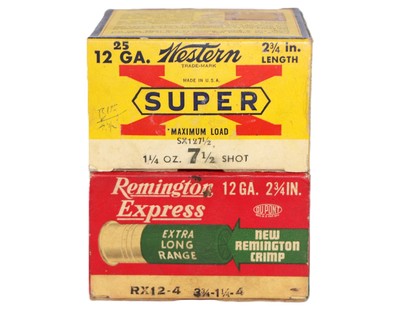 Western Super-X and Remington Kleanbore 12 Gauge Paper Shot Shells - 50 Rounds - Image 2 of 3