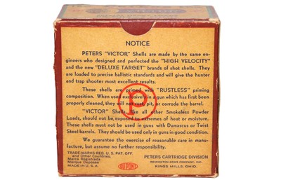Peters Victor 12 Ga. 'OO' Buck - 25 Paper Shot Shells - Image 4 of 5