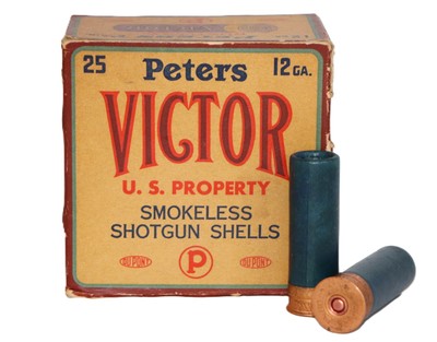 Peters Victor 12 Ga. 'OO' Buck - 25 Paper Shot Shells - Image 1 of 5