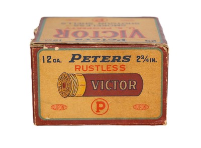 Peters Victor 12 Ga. 'OO' Buck - 25 Paper Shot Shells - Image 3 of 5
