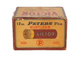 Peters Victor 12 Ga. 'OO' Buck - 25 Paper Shot Shells - Image 3 of 5