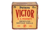 Peters Victor 12 Ga. 'OO' Buck - 25 Paper Shot Shells - Image 5 of 5