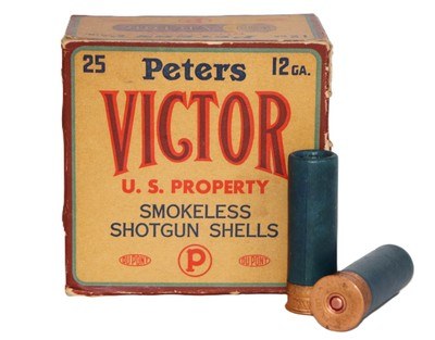 Peters Victor 12 Ga. 'OO' Buck - 25 Paper Shot Shells