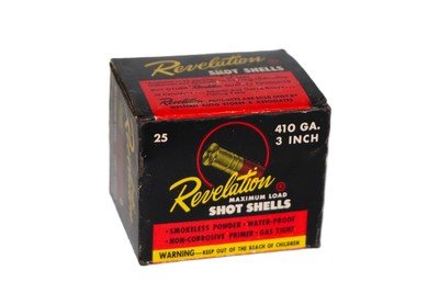 Revelation by Western Auto .410 Gauge Paper Shot Shells - 25 Rds