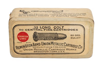 Remington-UMC .32 Long Colt 2-Pc Full Sealed Box - 50 Rds - Image 1 of 4