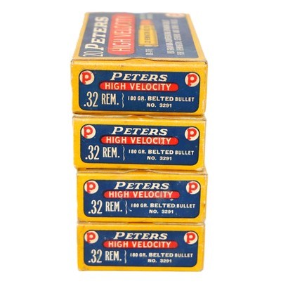 Peters High Velocity .32 Rem Belted 180 Gr. Exp - 20 Rds - Image 2 of 4