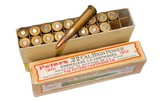 Peters .22 Savage High Power 70 Gr. Metal Cased 2-Pc Box - Partial 18 Rds - Image 2 of 5