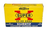 Western Super-X 30-40 Krag 180 Gr. Silvertip Exp - 20 Rds - Image 1 of 3