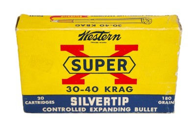 Western Super-X 30-40 Krag 180 Gr. Silvertip Exp - 20 Rds - Image 1 of 3