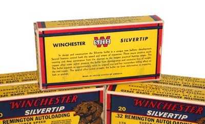 Winchester Super Speed .32 Remington Autoloading 170 Gr. Silvertip Exp - 20 Rds - Image 4 of 5