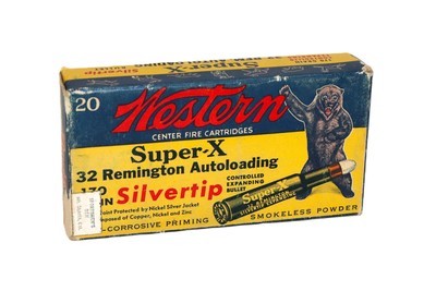 Western Super-X .32 Remington 170 Gr. Silvertip Exp - 20 Rounds