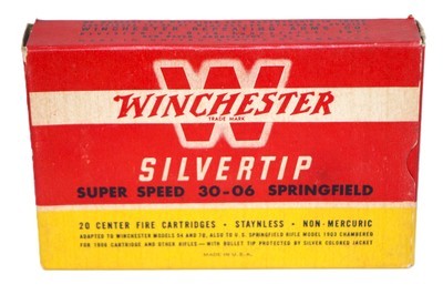 Winchester SS 30-06 Springfield 150 Gr. Silvertip Exp - 20 Rds.
