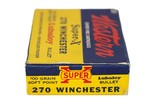 Western Super-X 270 Win. 100 Gr. Lubaloy SP - 20 Rds - Image 2 of 4