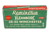 Remington Kleanbore .38-55 Winchester 255 Gr SP - 20 Rds. - Image 1 of 3