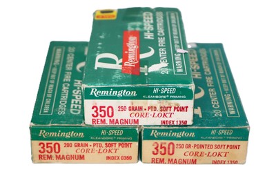 Remington Hi-Speed Kleanbore .350 Rem Mag 200/250 Grain PSP - 20 Rounds - Image 2 of 3