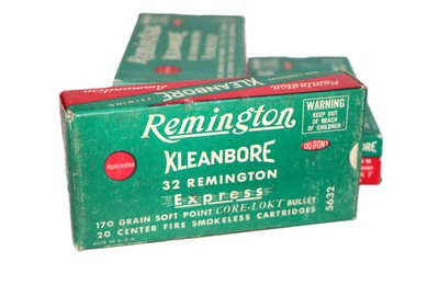 Remington Kleanbore Express .32 Rem Autoloading 170 Gr. SP - 20 rds - Image 2 of 3