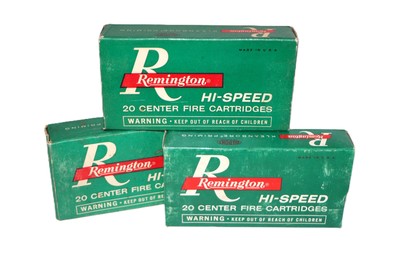 Remington Hi-Speed Kleanbore .250 Savage 100 Gr. PSP - 3 Boxes with 60 Rounds - Image 1 of 3