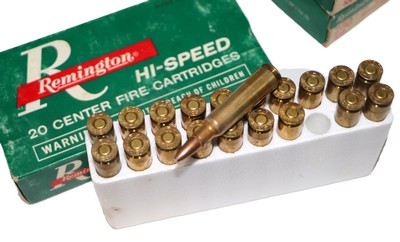 Remington Hi-Speed Kleanbore .250 Savage 100 Gr. PSP - 3 Boxes with 60 Rounds - Image 3 of 3