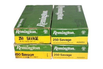 Remington .250 Savage 100 Gr. PSP - 4 Boxes of 80 Rds - Image 3 of 3