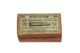 Winchester .25-20 Winchester Blk Powder 86 Gr. 2-Pc Box - 50 R - Image 1 of 6