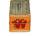Winchester .25-20 Winchester Blk Powder 86 Gr. 2-Pc Box - 50 R - Image 5 of 6