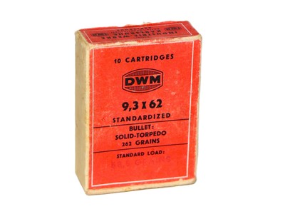 DWM 9.3x62 262 Grain Solid-Torpedo - 10 Rds - Image 3 of 3