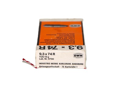 DWM 9.3x74R 293 Gr. SP -10 Rds - Image 2 of 3