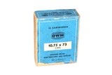 DWM 10.75 x 73 (.404) 401 Gr. Solid Round Nose - 10 Rds - Image 1 of 2